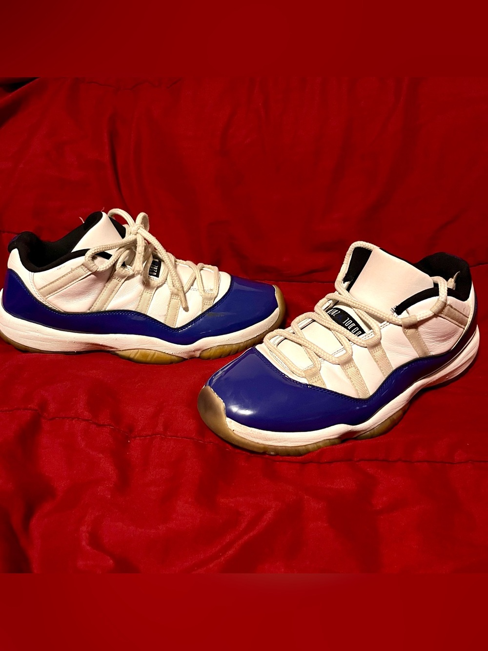 Wmns Jordan Retro 11 low ‘White Concord’ (11.5)